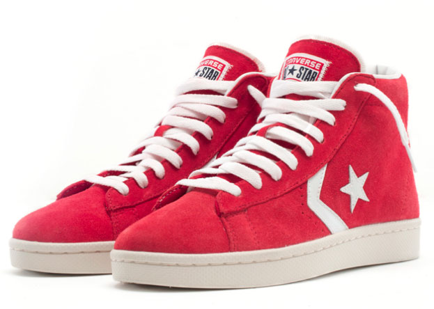 Converse Pro Leather Suede Fall 2012 Red