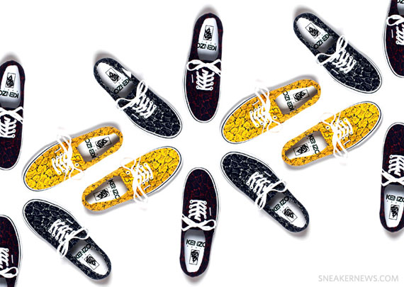 Kenzo X Vans Authentic Floral Collection 1