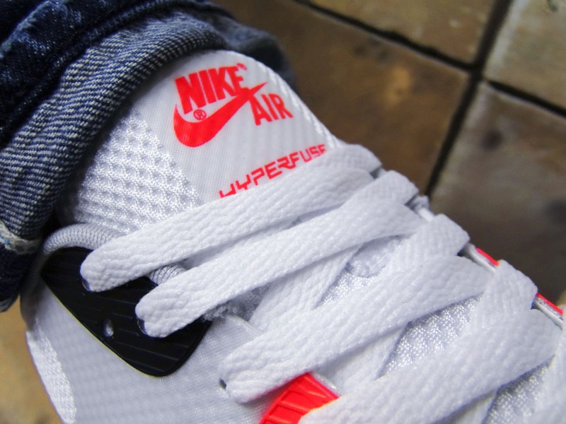 Nike Air Max 90 Hyperfuse Infrared On Foot Images 2