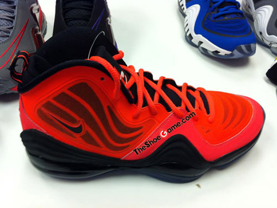 Nike Air Penny V Hot Red Black Spring 2013