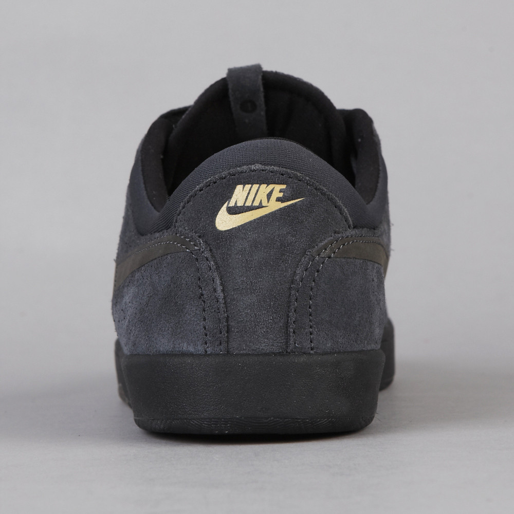 Nike Eric Koston One Anthracite Black Buff Gold 4