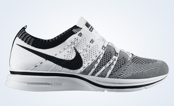 Nike Flyknit Trainer White Black