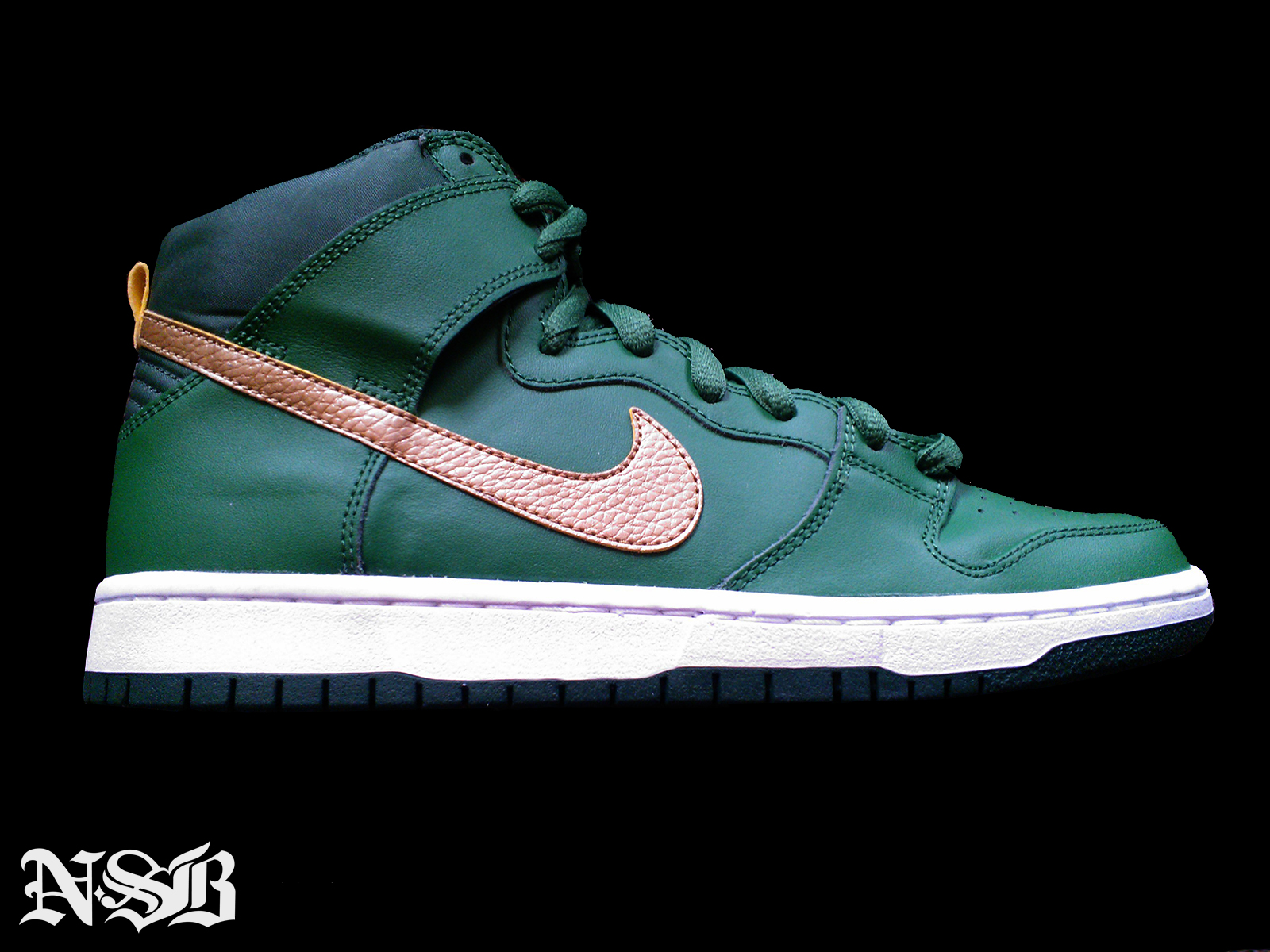 Nike Sb Dunk High St Patricks Day 2013