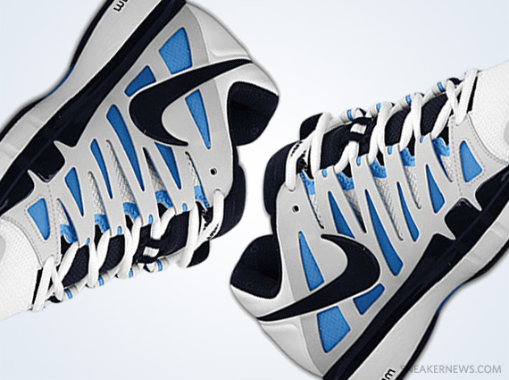 Nike Zoom Vapor Tour 9 - White - University Blue