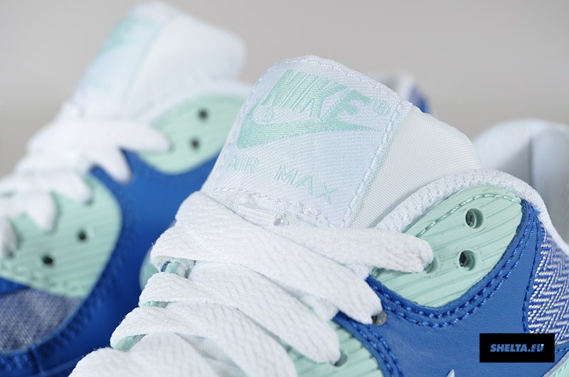 Nike Wmns Air Max 90 Game Royal Mint Candy White 05
