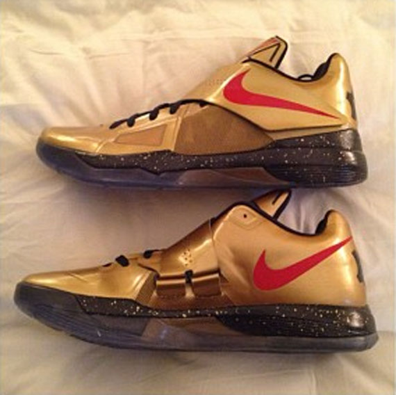 Nike Zoom Kd Iv Gold 2