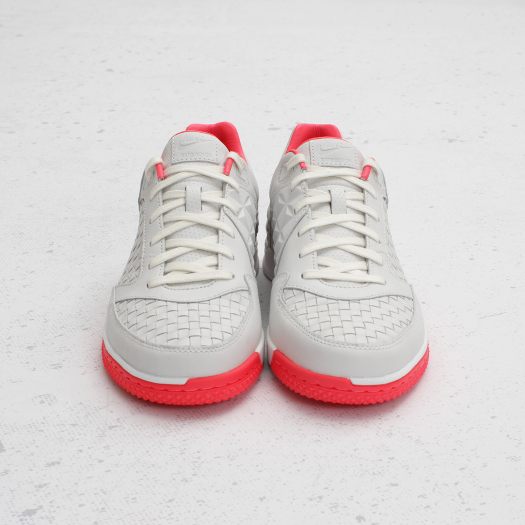 Nike5 Street Gato Woven Summit White Solar Red 3