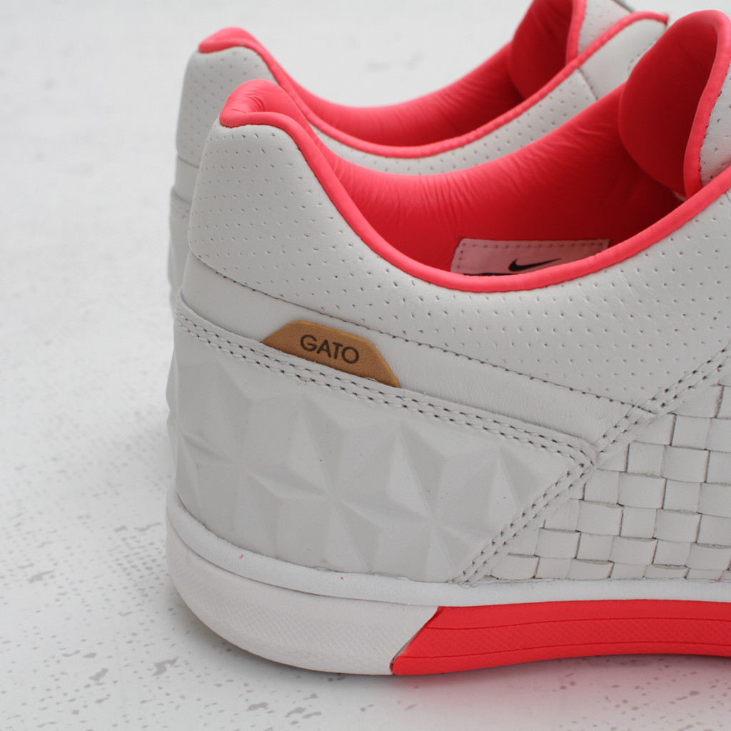 Nike5 Street Gato Woven Summit White Solar Red 6