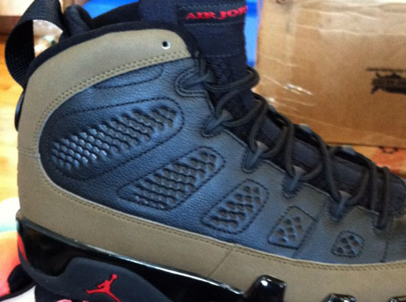 Olive Air Jordan 9 Retro 2012 1