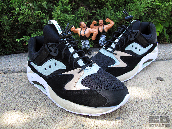 Sneaker Freaker Saucony Grid 9000 Bushhackers Extra Butter 01