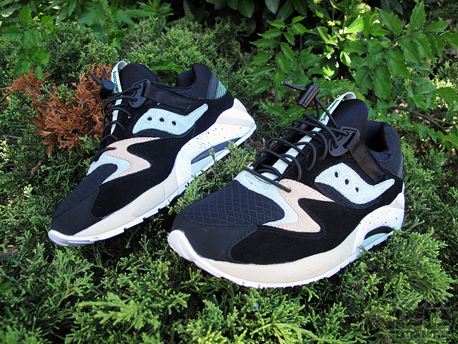 Sneaker Freaker Saucony Grid 9000 Bushhackers Extra Butter 03