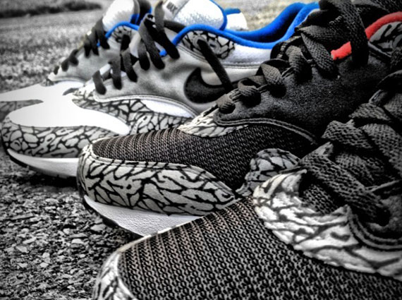 Nike Air Max 1 "Supreme" Customs By Mache