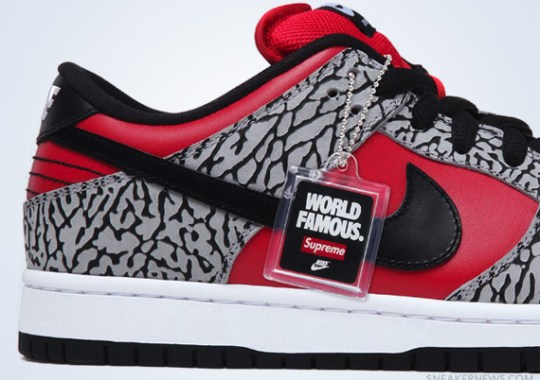 Supreme x Nike SB Dunk Low – Release Reminder