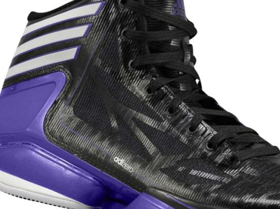 adidas adiZero Crazy Light 2 - Black - White - Regal Purple