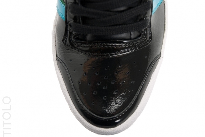 Adidas Originals Top Ten Sleek Hi Bow Black White Lab Green 4
