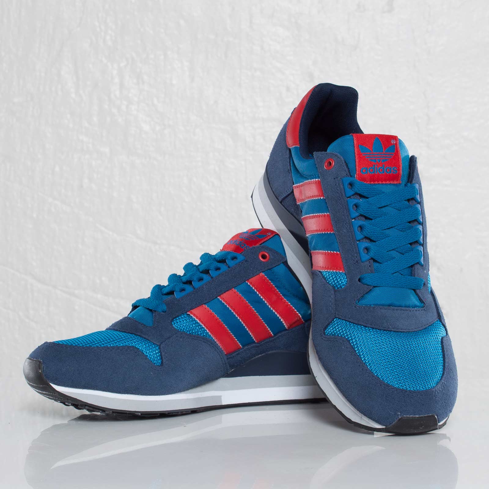 Adidas Originals Zx 500 Dark Royal Light Scarlet Dark Indigo 3