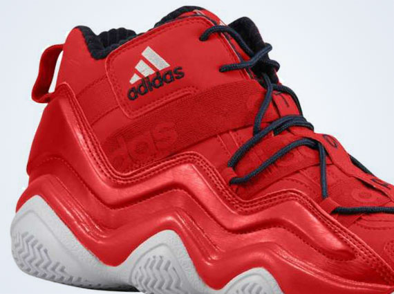Adidas Top Ten Tonal Red 2