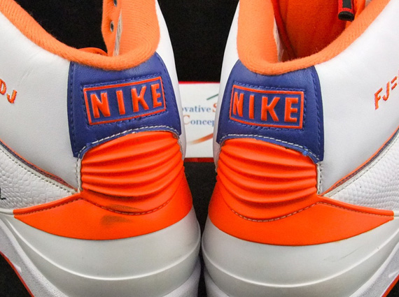 Air Jordan II - Fred Jones Game Worn Autographed PE