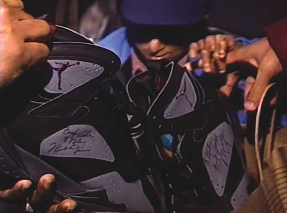 Air Jordan Vii Bordeaux Michael Jordan All Star Game Worn Autographed 1