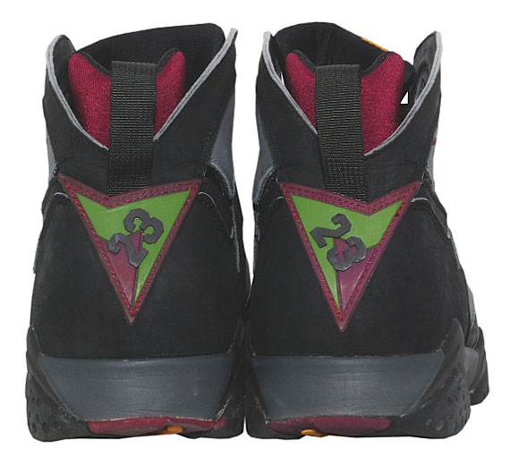 Air Jordan Vii Bordeaux Michael Jordan All Star Game Worn Autographed 3