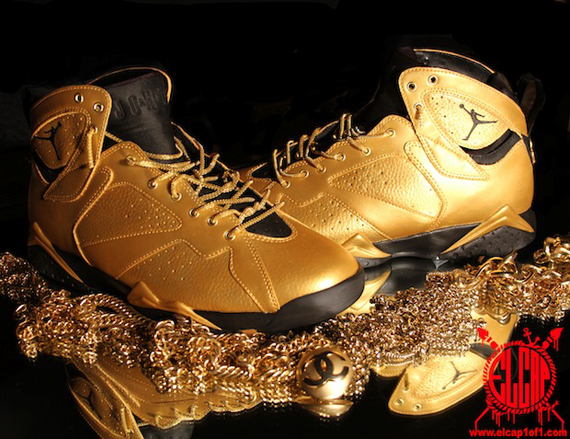 Air Jordan Vii Goldie 4