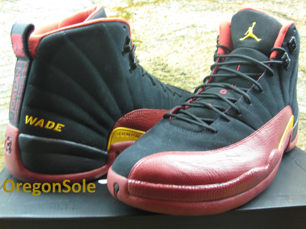 Air Jordan Xii Dwyane Wade Miami Heat Away Pe 04