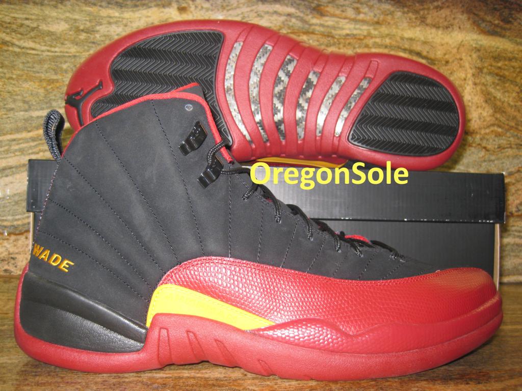 Air Jordan Xii Dwyane Wade Miami Heat Away Pe 06