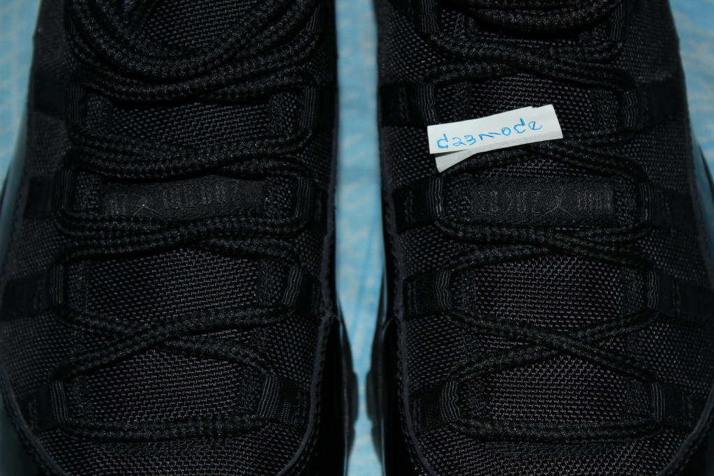 Blackout Air Jordan Xi 07