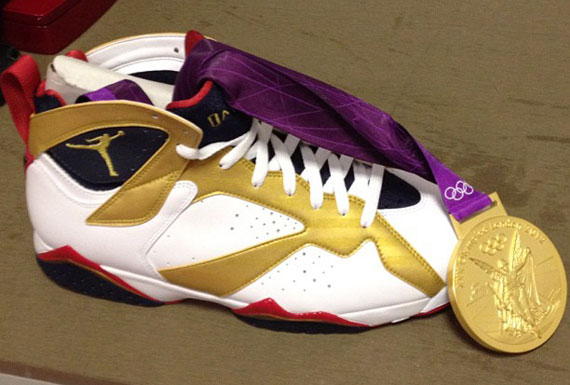 Gold Medal Air Jordan Vii