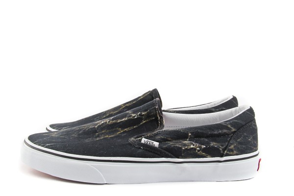 Kenzo Vans Slip On Marble Black 1
