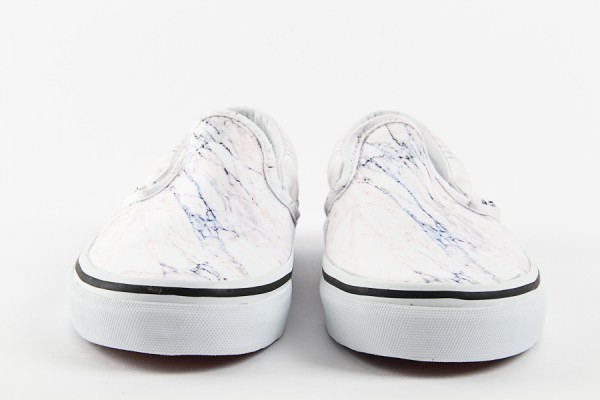 Kenzo Vans Slip On Marble White 2