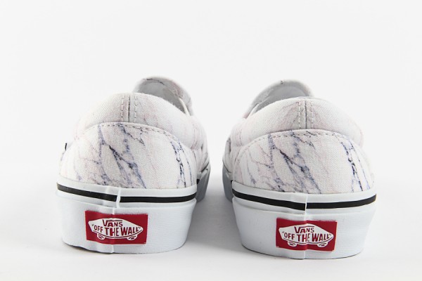 Kenzo Vans Slip On Marble White 3