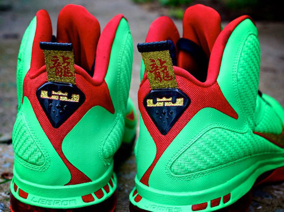 Nike LeBron 9 "Year of the Dragon" Customs By Proof Culture