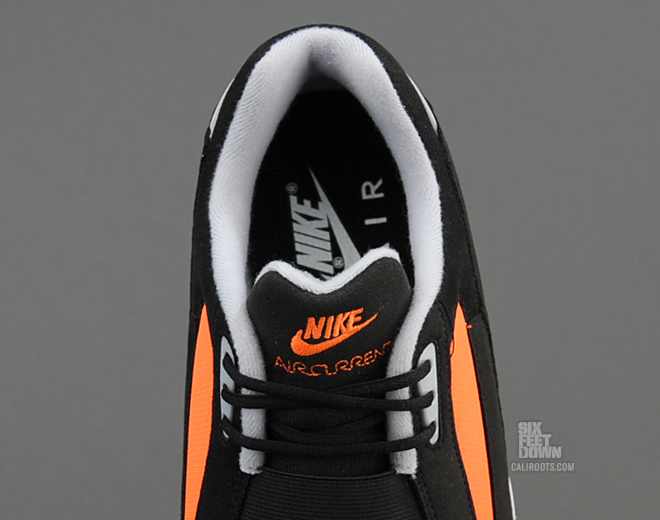 Nike Air Current Black Wolf Grey Total Orange 6