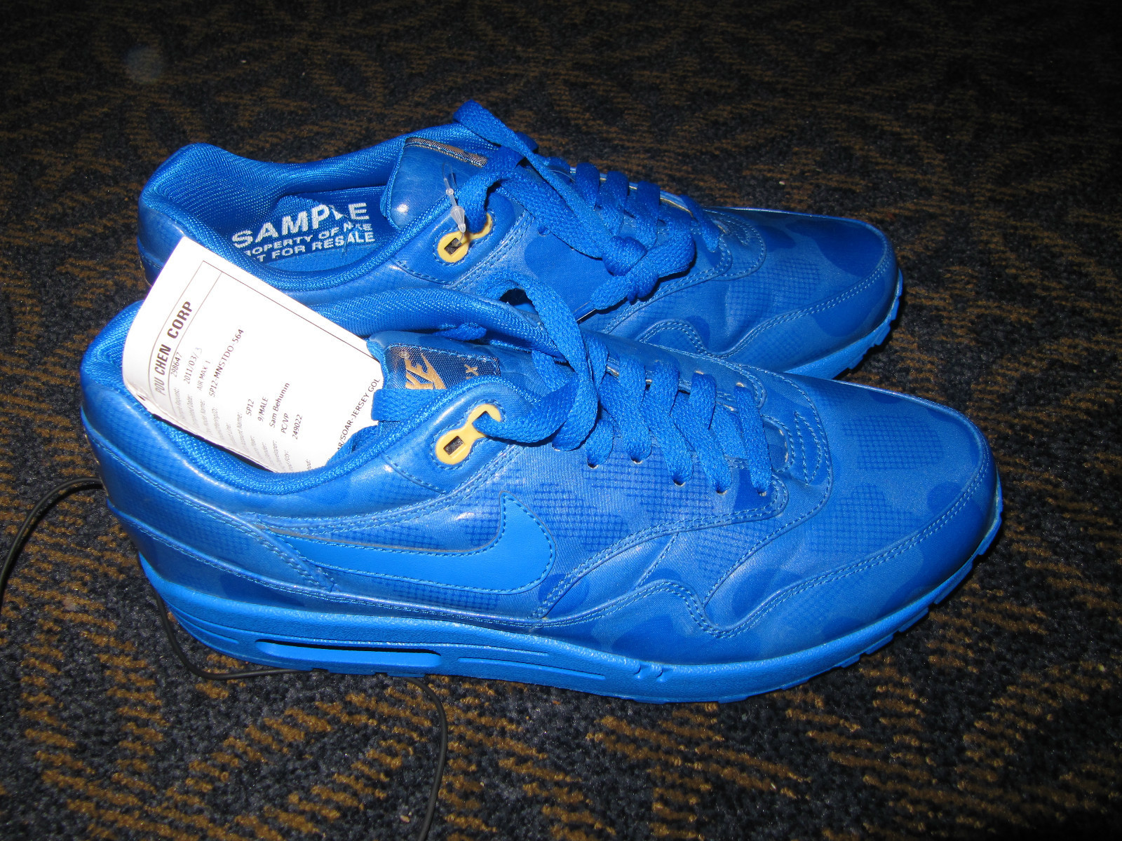 Nike Air Max 1 Blue Camo Sample 01