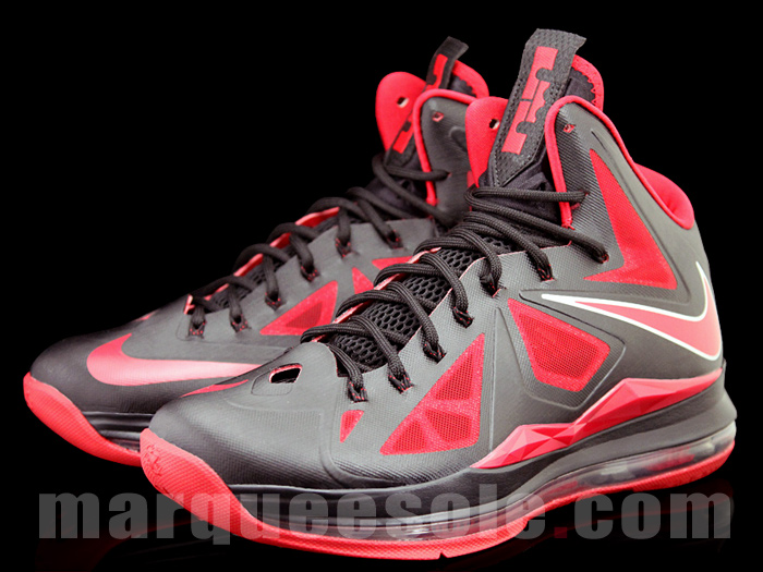Nike Lebron X Bred 01