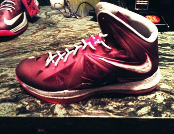 Nike Lebron X Red White 2