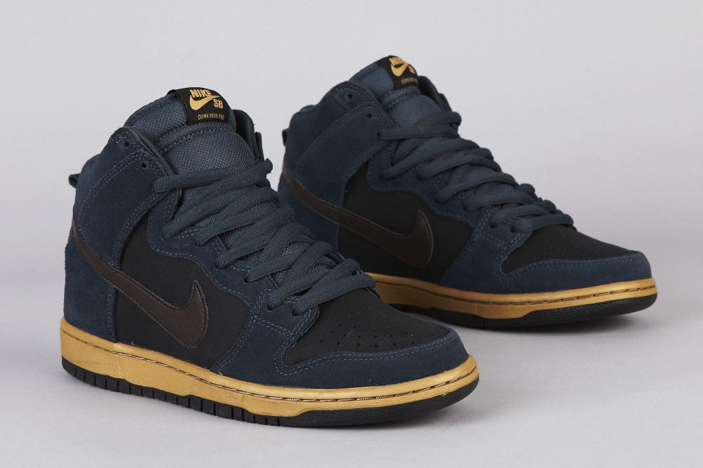 Nike Sb Dunk High Pro Classic Charcoal Tar 02