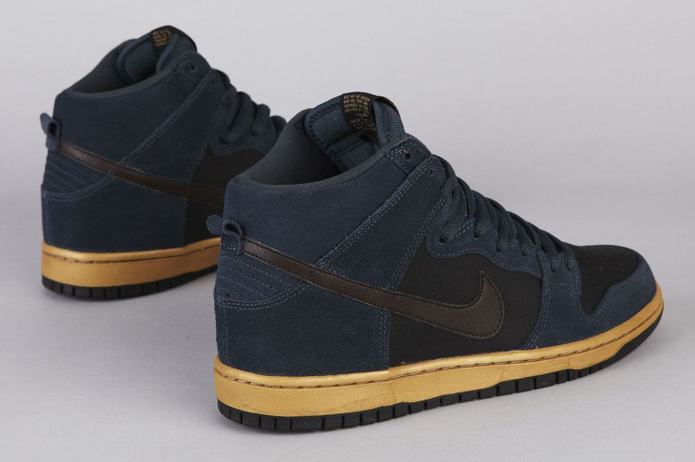 Nike Sb Dunk High Pro Classic Charcoal Tar 03