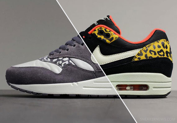 Nike WMNS Air Max 1 "Leopard Pack" - October 2012