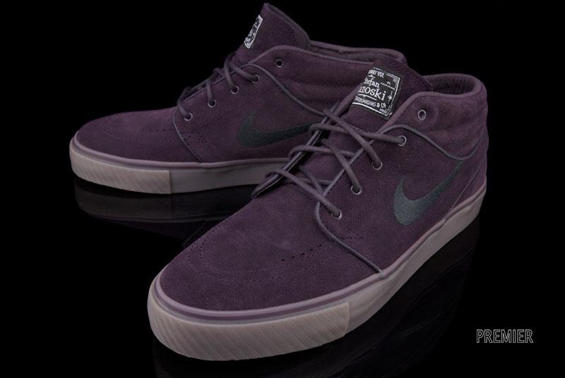 Nike Zoom Stefan Janoski Mid Port Wine Gum Black 05