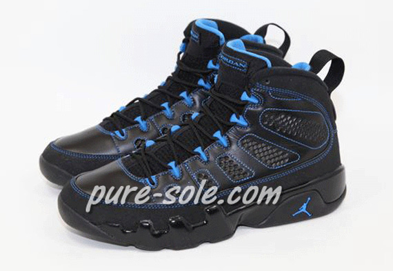 Photo Blue Black Air Jordan Ix 6