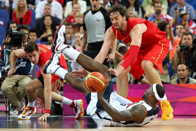 Team Usa Olympic Basketball Sneakers Gold Medal Game 13