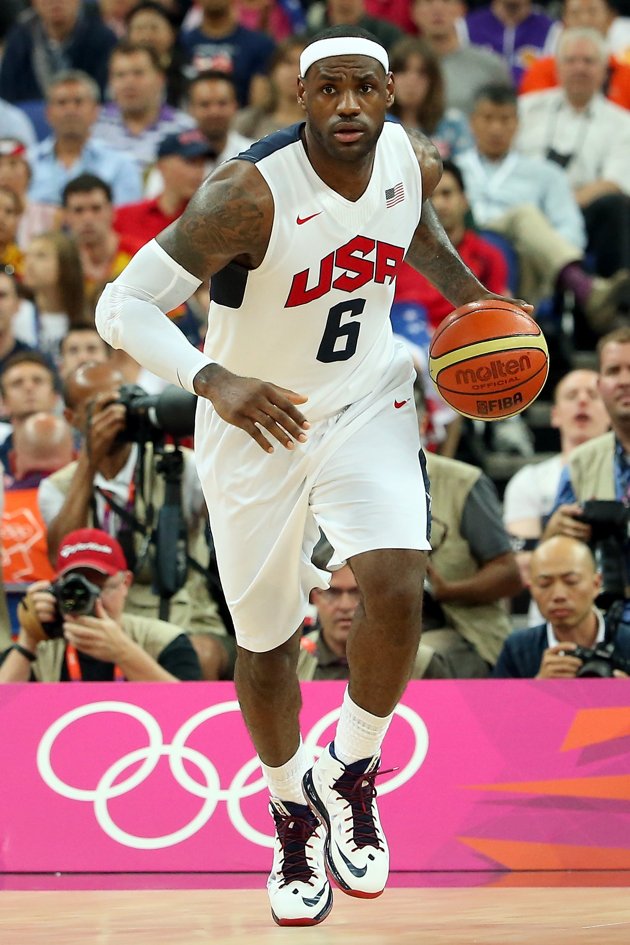 Team Usa Olympic Basketball Sneakers Gold Medal Game 21