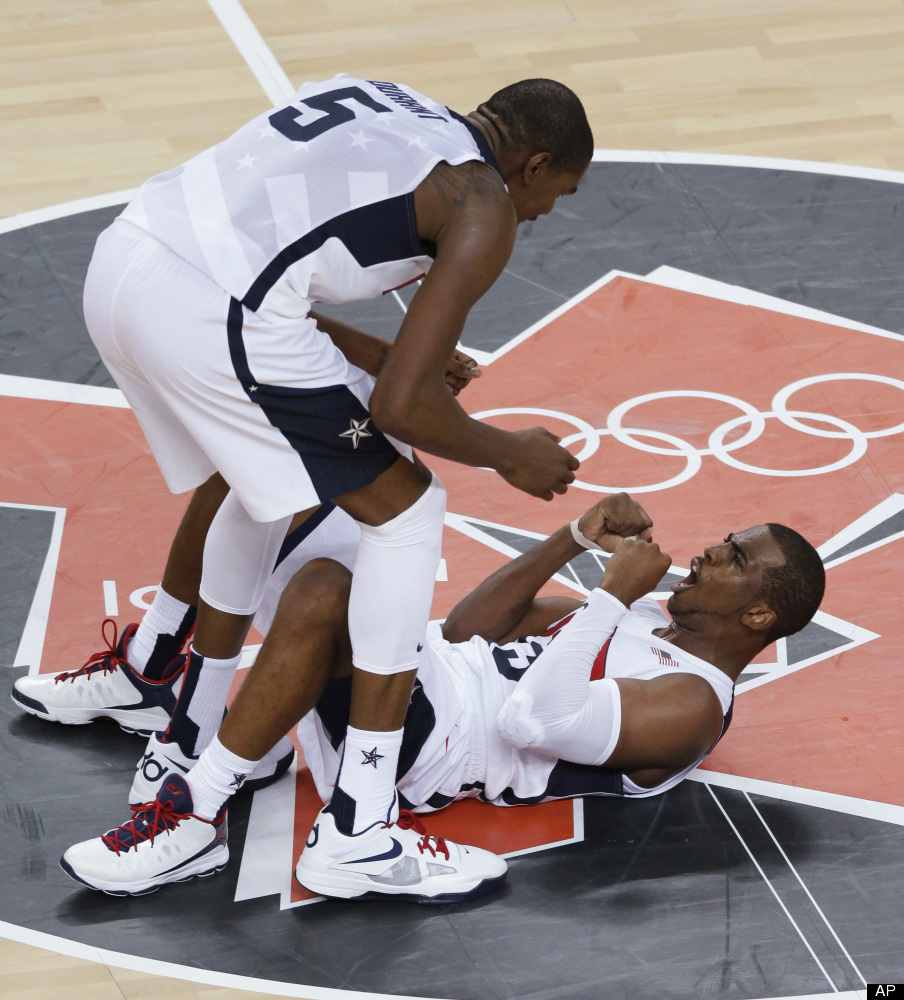 Team Usa Olympic Basketball Sneakers Gold Medal Game 41