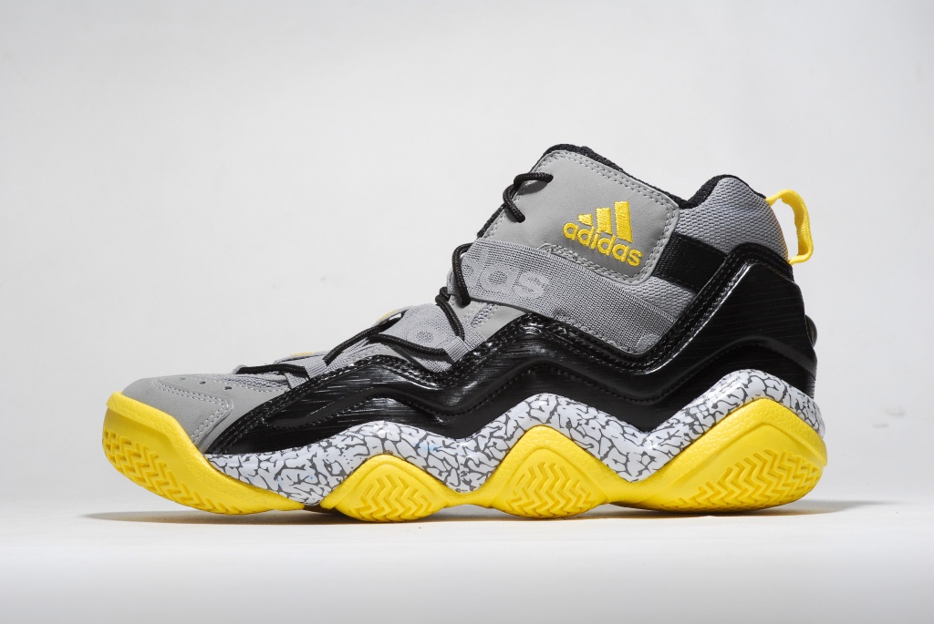 Adidas Top Ten 2000 Grey Black Yellow 1