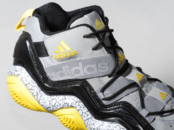 Adidas Top Ten 2000 Grey Black Yellow
