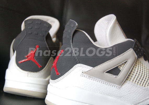 Air Jordan IV - Black - White - Red | Unreleased Sample