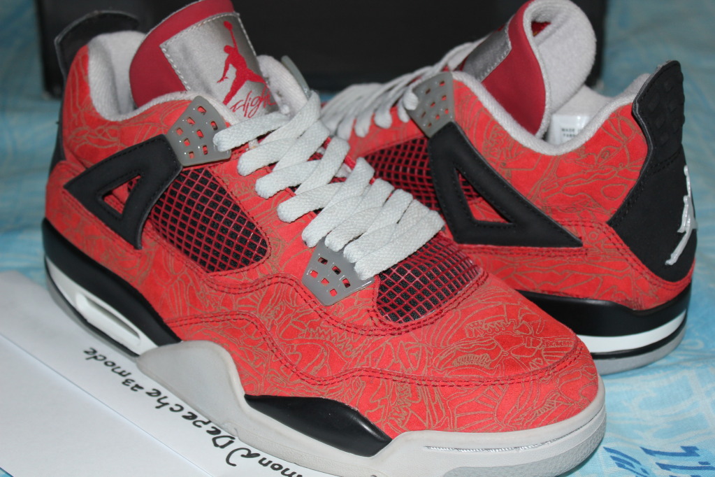 Air Jordan Iv Red Laser 01