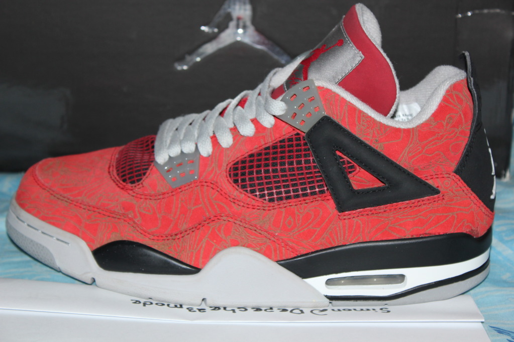 Air Jordan Iv Red Laser 21